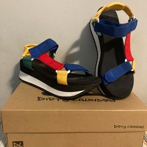 Dirty Laundry Platform Sandals